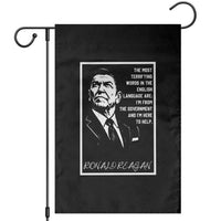 Ronald Reagan Quote Garden Flag American Flag US President