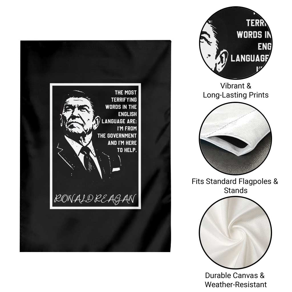 Ronald Reagan Quote Garden Flag American Flag US President