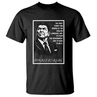 Ronald Reagan Quote T Shirt American Flag US President