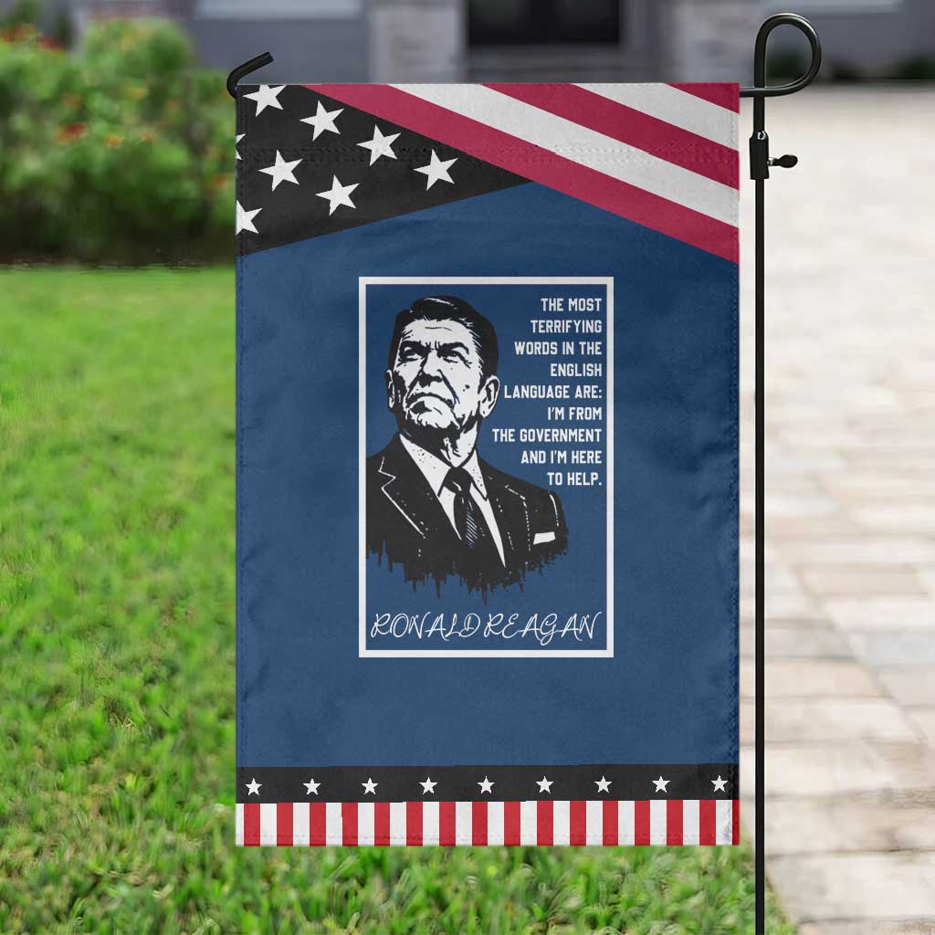 Ronald Reagan Quote Garden Flag American Flag US President