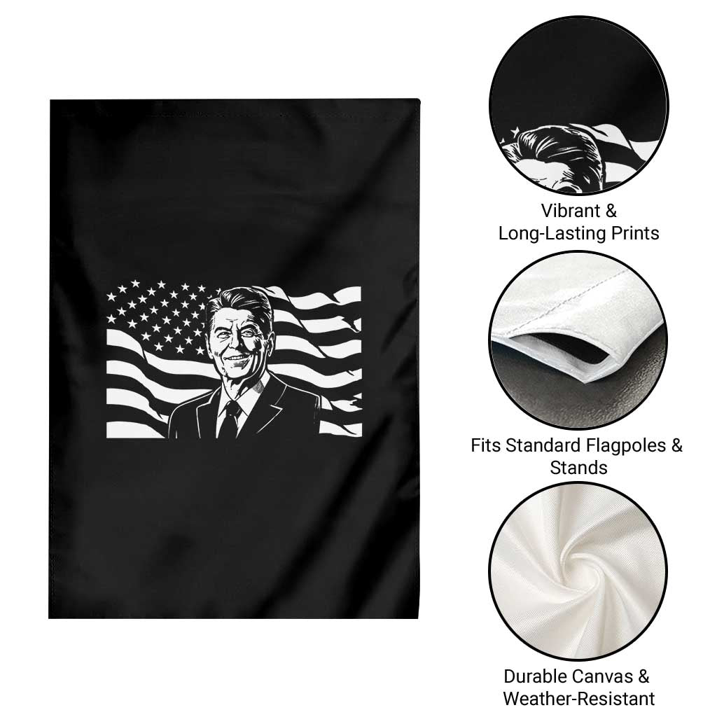 Ronald Reagan America Flag US President Garden Flag