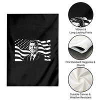 Ronald Reagan America Flag US President Garden Flag