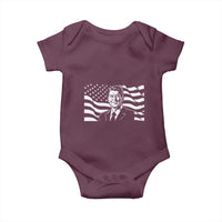 Ronald Reagan America Flag US President Baby Onesie