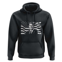 Ronald Reagan America Flag US President Hoodie