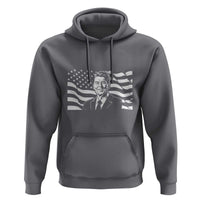 Ronald Reagan America Flag US President Hoodie