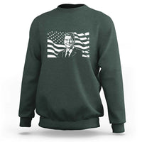 Ronald Reagan America Flag US President Sweatshirt
