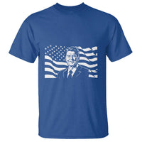 Ronald Reagan America Flag US President T Shirt