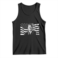 Ronald Reagan America Flag US President Tank Top