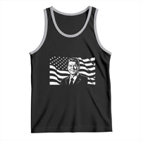 Ronald Reagan America Flag US President Tank Top