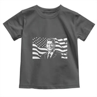 Ronald Reagan America Flag US President Toddler T Shirt