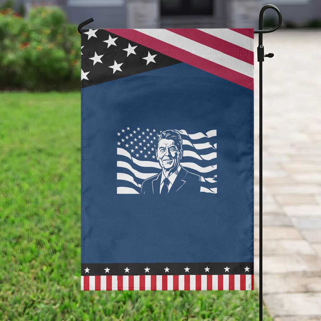 Ronald Reagan America Flag US President Garden Flag