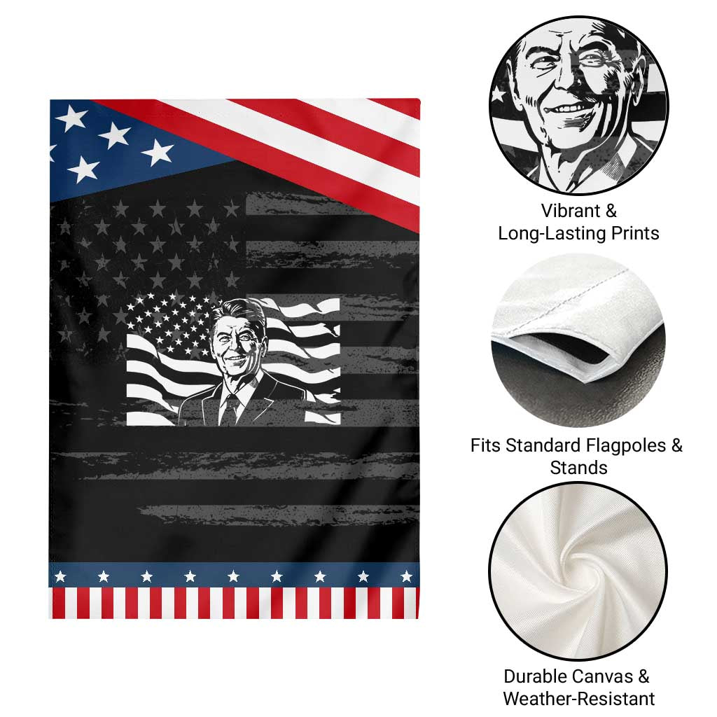 Ronald Reagan America Flag US President Garden Flag
