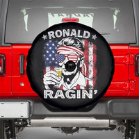 Ronald Reagan Spare Tire Cover 4th of July America Flag Beer