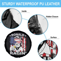 Ronald Reagan Spare Tire Cover 4th of July America Flag Beer