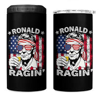 Ronald Reagan 4 in 1 Can Cooler Tumbler 4th of July America Flag Beer