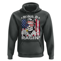 Ronald Reagan Hoodie 4th of July America Flag Beer