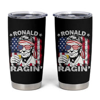 Ronald Reagan Tumbler Cup 4th of July America Flag Beer