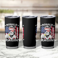 Ronald Reagan Tumbler Cup 4th of July America Flag Beer
