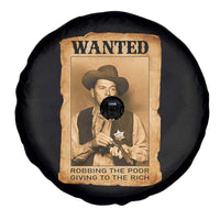 Ronald Reagan Cowboy Retro American President Spare Tire Cover Robbing The Poor GIving To Te Rich