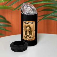 Ronald Reagan Cowboy Retro American President 4 in 1 Can Cooler Tumbler Robbing The Poor GIving To Te Rich