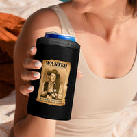 Ronald Reagan Cowboy Retro American President 4 in 1 Can Cooler Tumbler Robbing The Poor GIving To Te Rich
