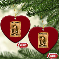Ronald Reagan Cowboy Retro American President Ceramic Ornament Robbing The Poor GIving To Te Rich