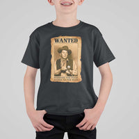 Ronald Reagan Cowboy Retro American President T Shirt For Kid Robbing The Poor GIving To Te Rich