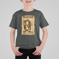 Ronald Reagan Cowboy Retro American President T Shirt For Kid Robbing The Poor GIving To Te Rich