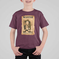 Ronald Reagan Cowboy Retro American President T Shirt For Kid Robbing The Poor GIving To Te Rich