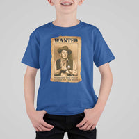 Ronald Reagan Cowboy Retro American President T Shirt For Kid Robbing The Poor GIving To Te Rich