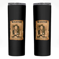 Ronald Reagan Cowboy Retro American President Skinny Tumbler Robbing The Poor GIving To Te Rich