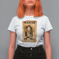 Ronald Reagan Cowboy Retro American President T Shirt For Women Robbing The Poor GIving To Te Rich