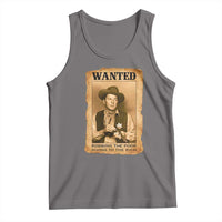 Ronald Reagan Cowboy Retro American President Tank Top Robbing The Poor GIving To Te Rich