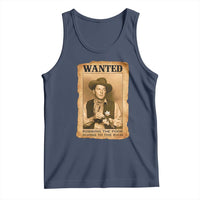 Ronald Reagan Cowboy Retro American President Tank Top Robbing The Poor GIving To Te Rich