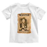 Ronald Reagan Cowboy Retro American President Toddler T Shirt Robbing The Poor GIving To Te Rich