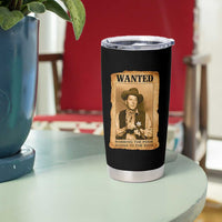 Ronald Reagan Cowboy Retro American President Tumbler Cup Robbing The Poor GIving To Te Rich