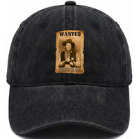 Ronald Reagan Cowboy Retro American President Washed Cotton Baseball Cap Robbing The Poor GIving To Te Rich