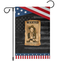 Ronald Reagan Cowboy Retro American President Garden Flag Robbing The Poor GIving To Te Rich