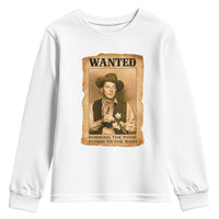 Ronald Reagan Cowboy Retro American President Youth Sweatshirt Robbing The Poor GIving To Te Rich