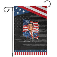 Ronald Reagan Patriotic American Flag President Garden Flag