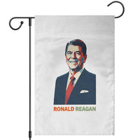 Ronald Regan Garden Flag American Flag US President