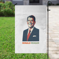 Ronald Regan Garden Flag American Flag US President