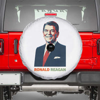 Ronald Regan Spare Tire Cover American Flag US President