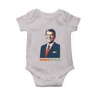 Ronald Regan Baby Onesie American Flag US President