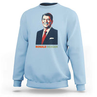 Ronald Regan Sweatshirt American Flag US President