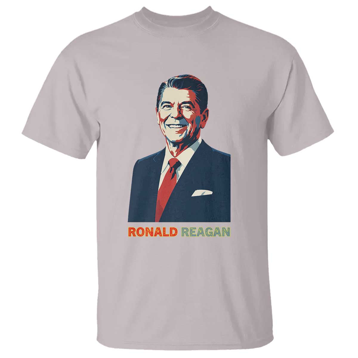 Ronald Regan T Shirt American Flag US President