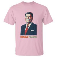 Ronald Regan T Shirt American Flag US President