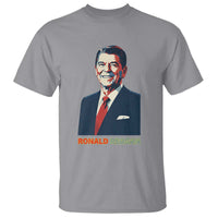 Ronald Regan T Shirt American Flag US President