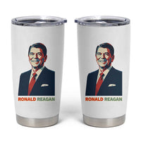 Ronald Regan Tumbler Cup American Flag US President