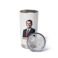 Ronald Regan Tumbler Cup American Flag US President
